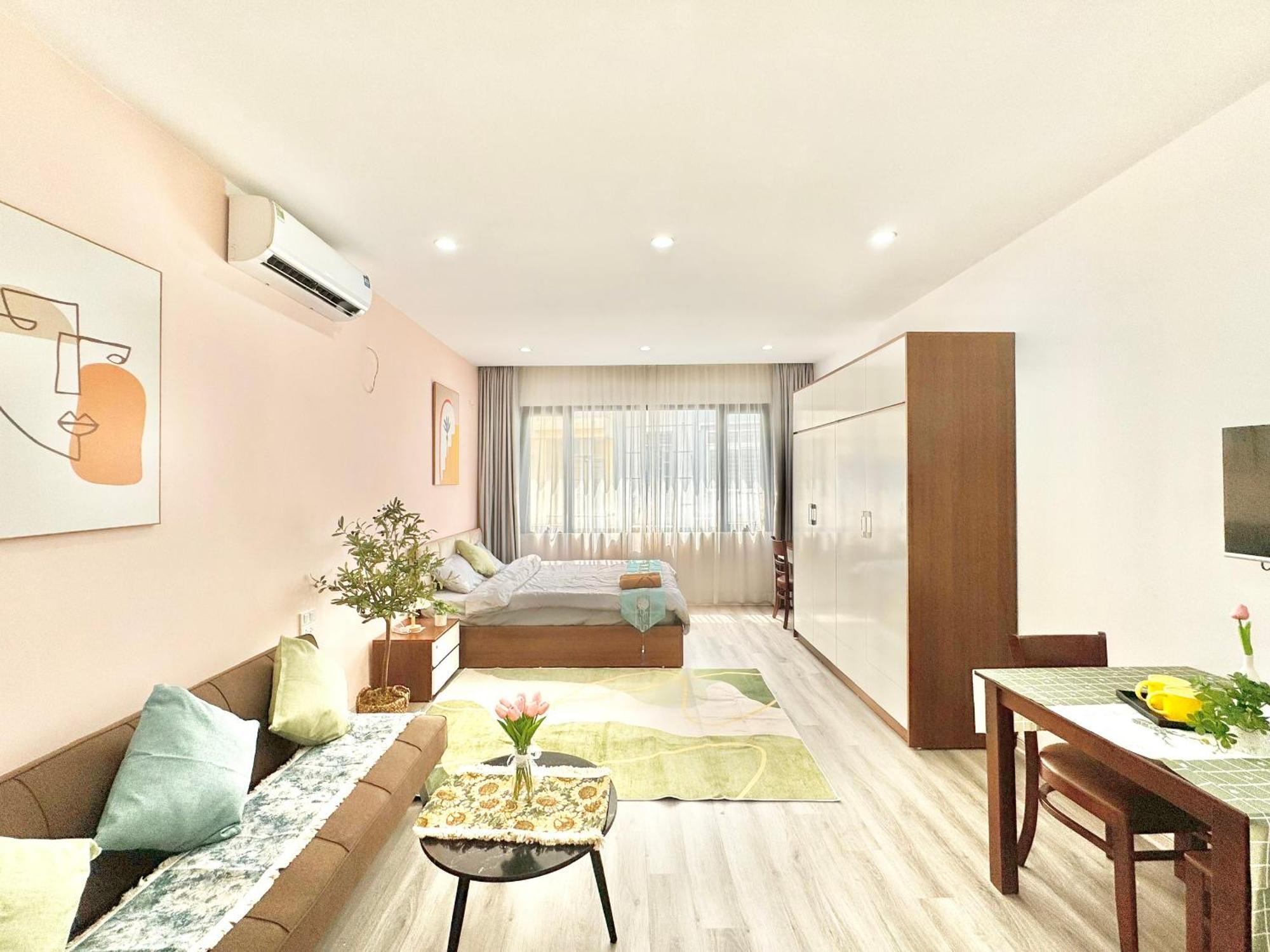 Modern & Comfy Apartment Hanói Exterior foto