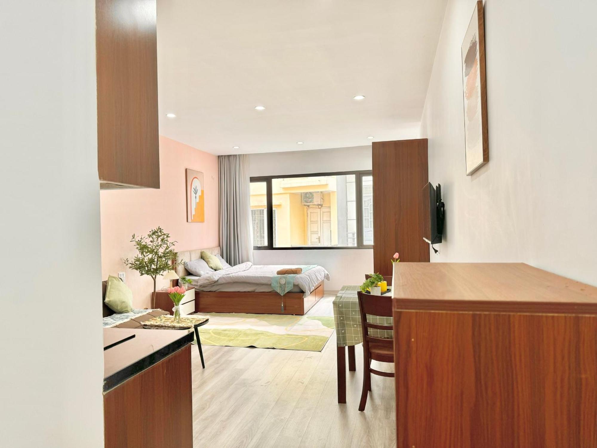 Modern & Comfy Apartment Hanói Exterior foto