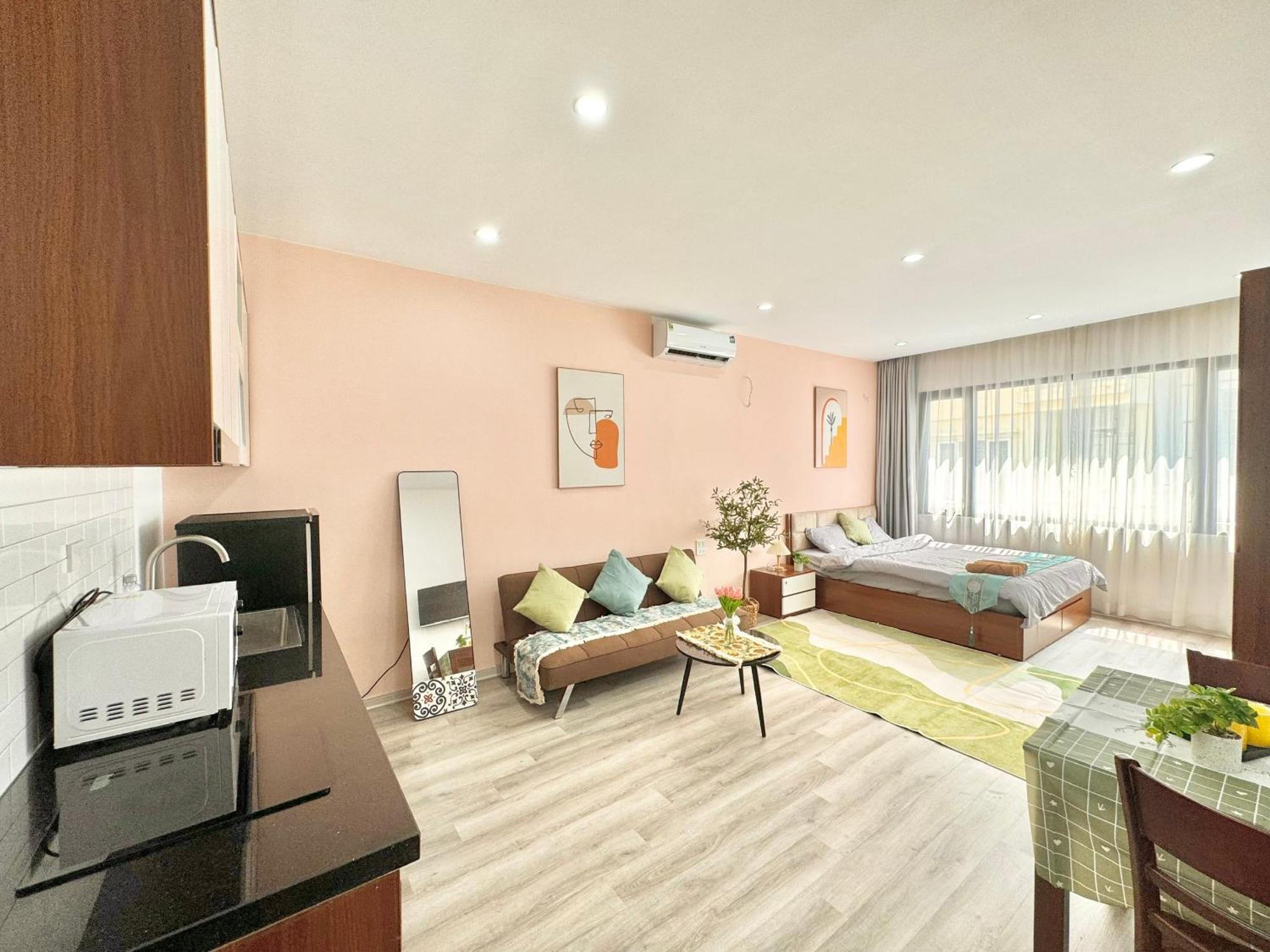 Modern & Comfy Apartment Hanói Exterior foto