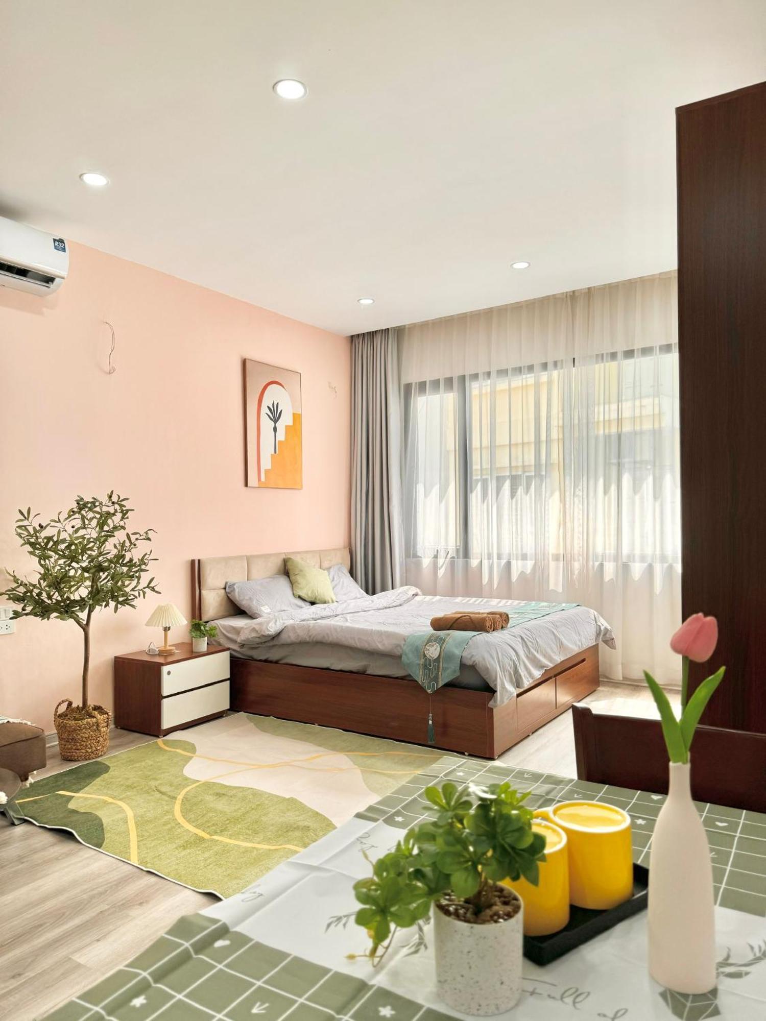 Modern & Comfy Apartment Hanói Exterior foto