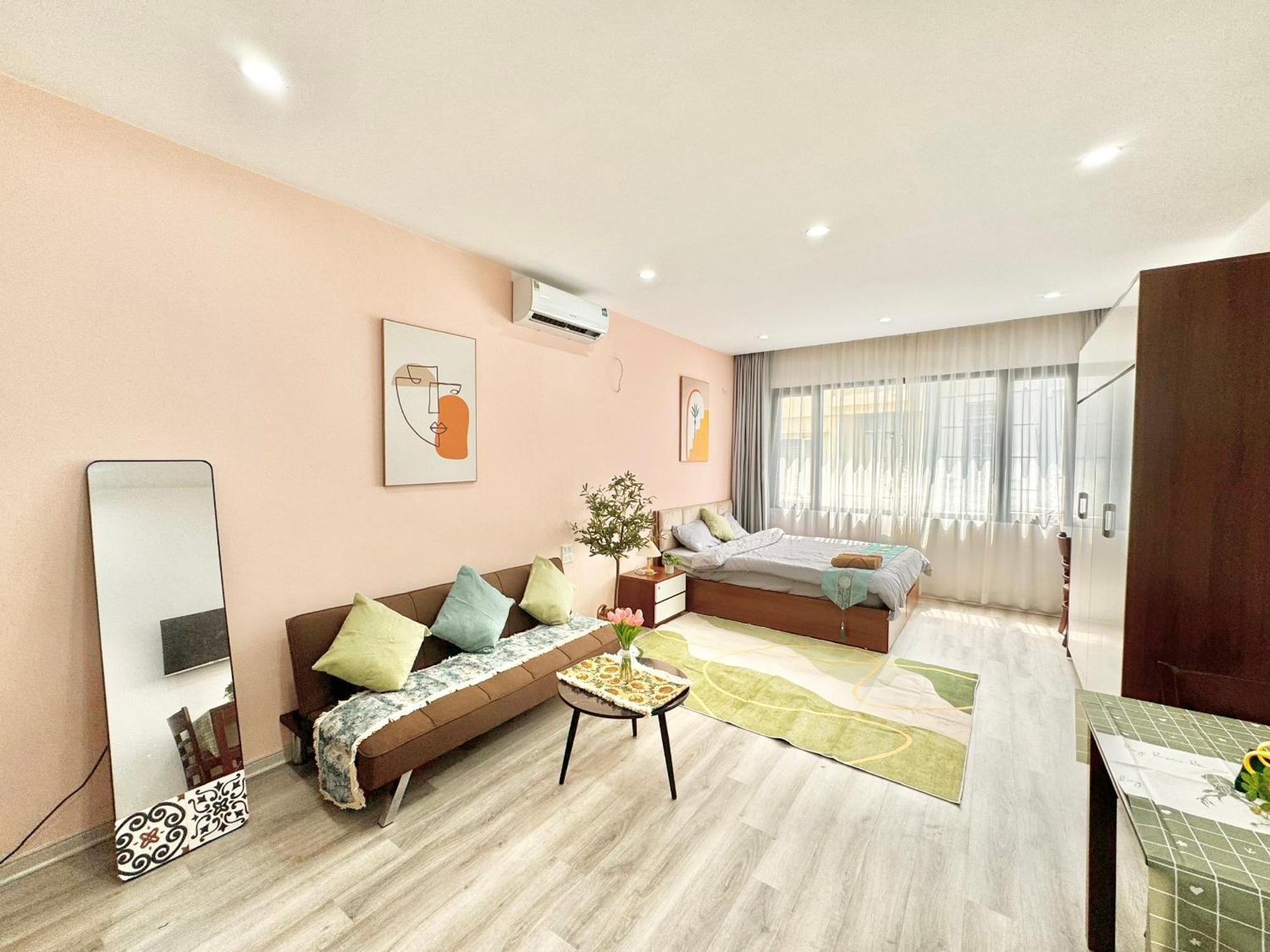 Modern & Comfy Apartment Hanói Exterior foto
