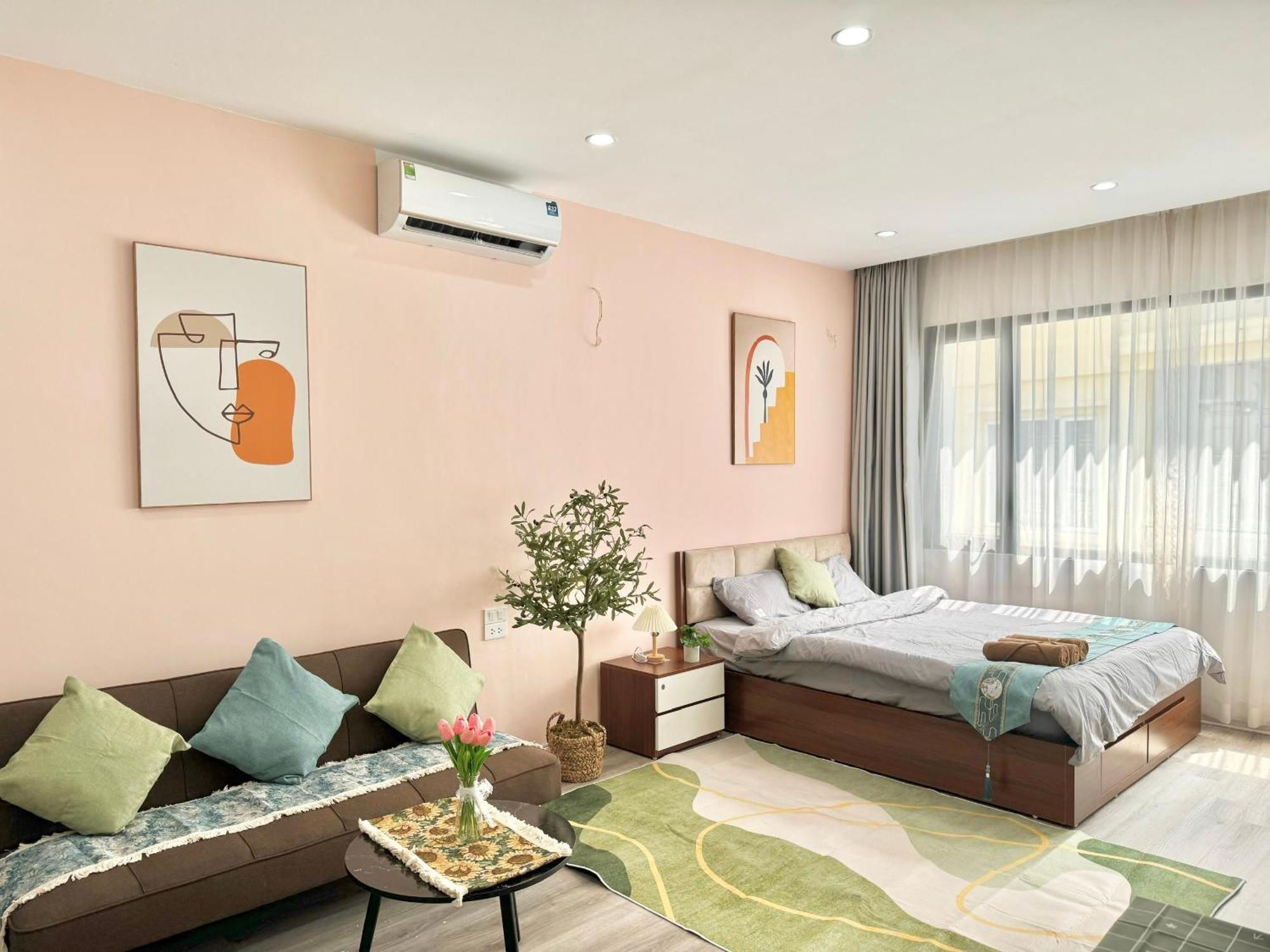 Modern & Comfy Apartment Hanói Exterior foto