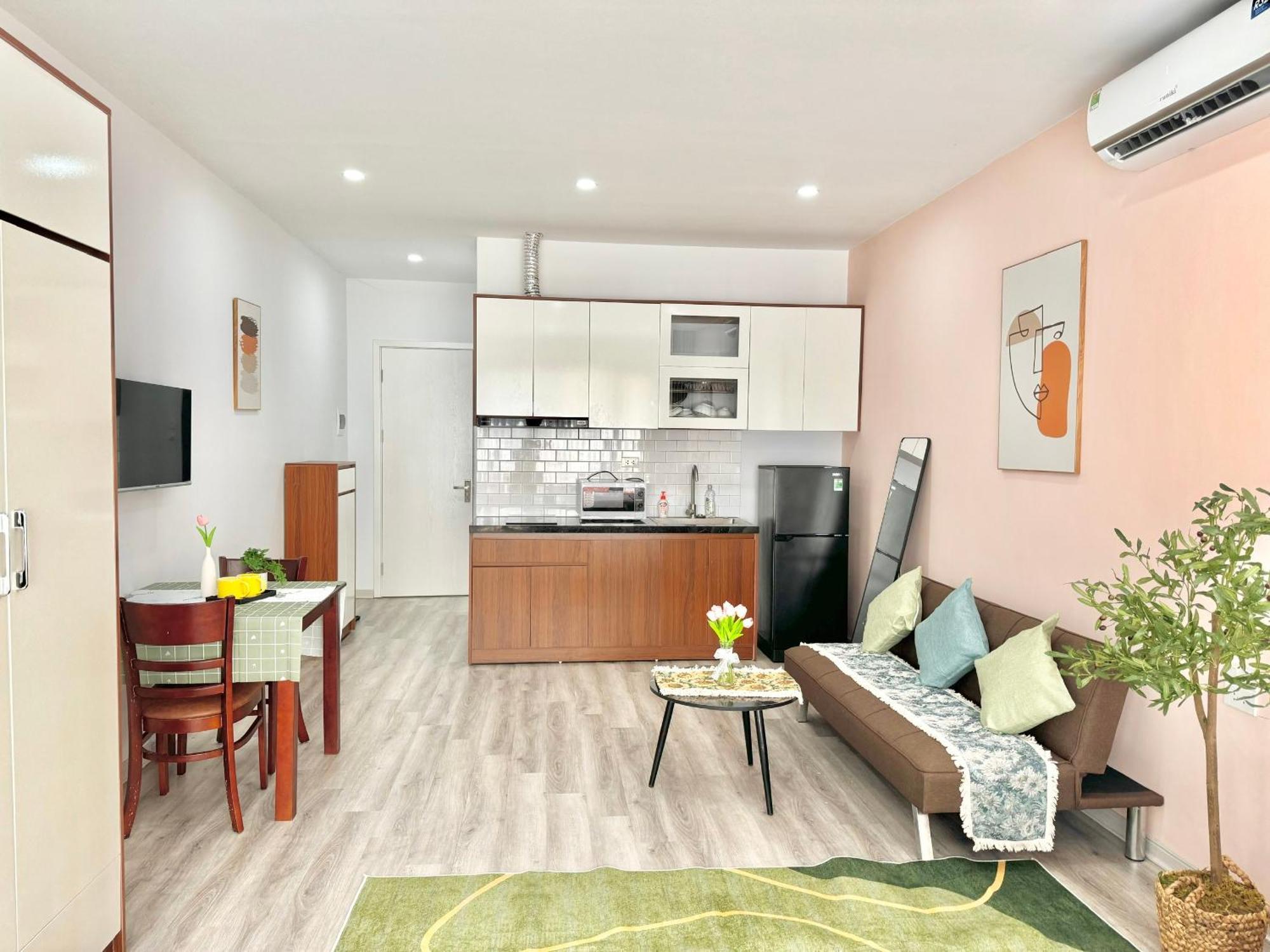 Modern & Comfy Apartment Hanói Exterior foto